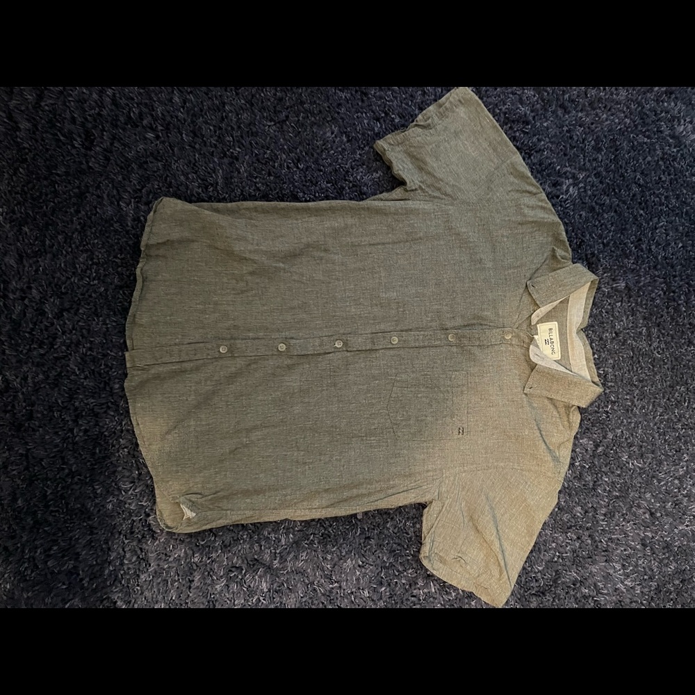 Mens Billabong Collared Tee